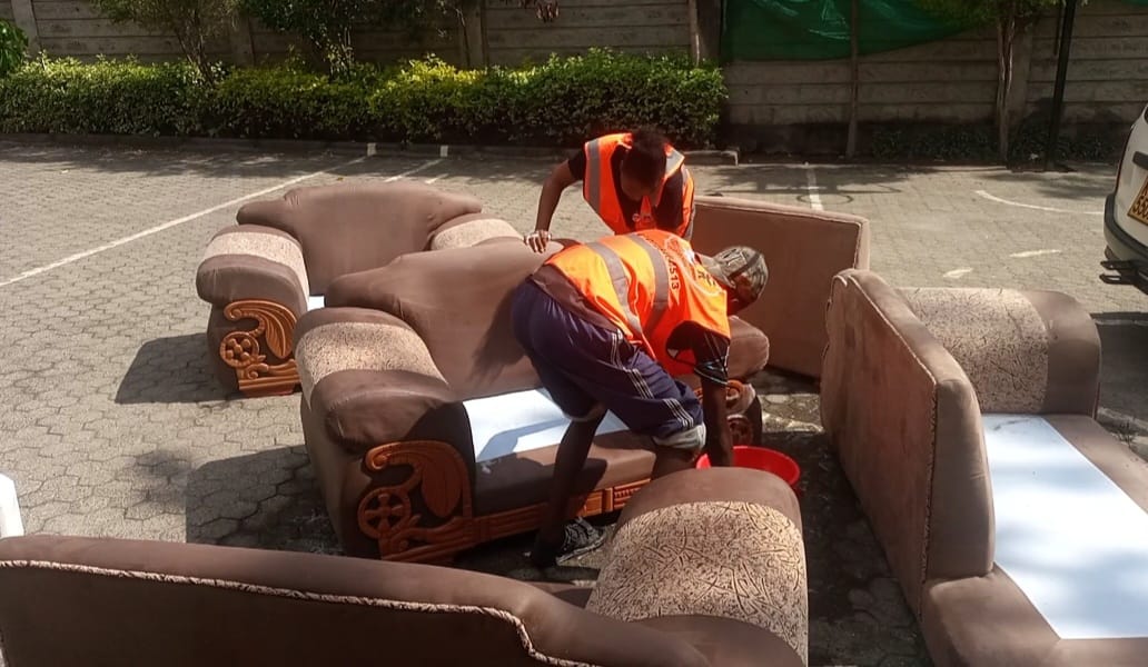 Entito Cleaning Services team at work